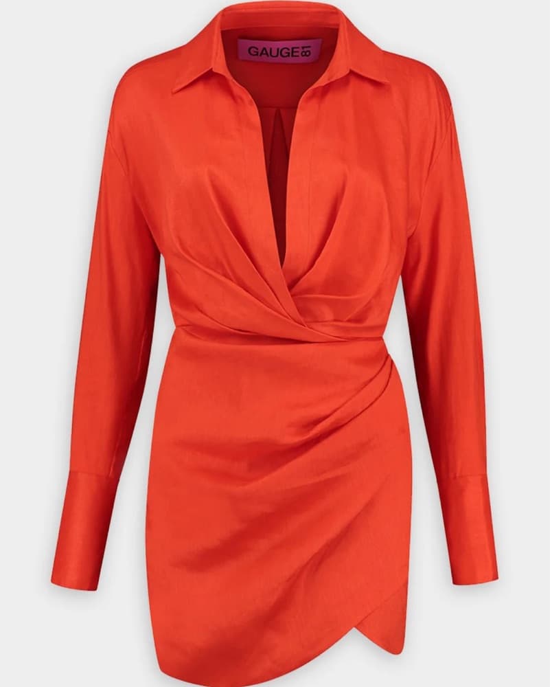 Gauge81 Naha Linen Dress - Image 3