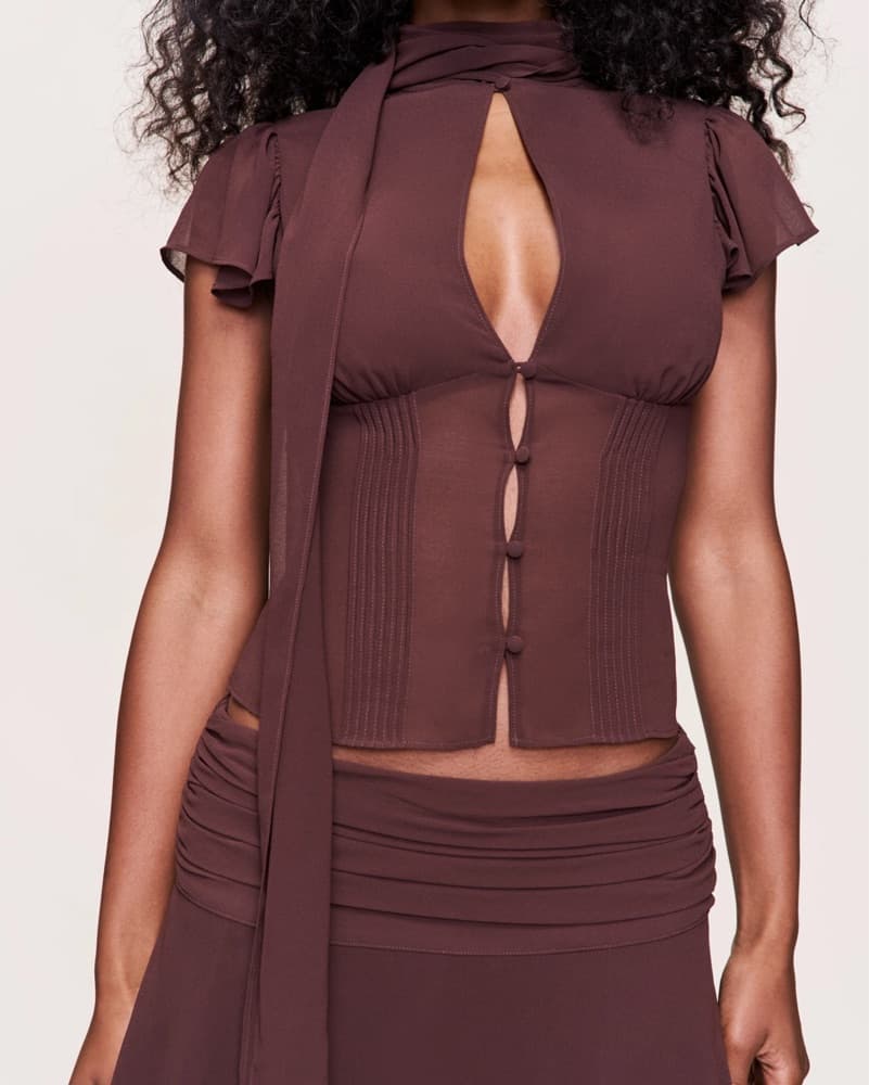 Guizio Ara Top And Matching Skirt - Image 2