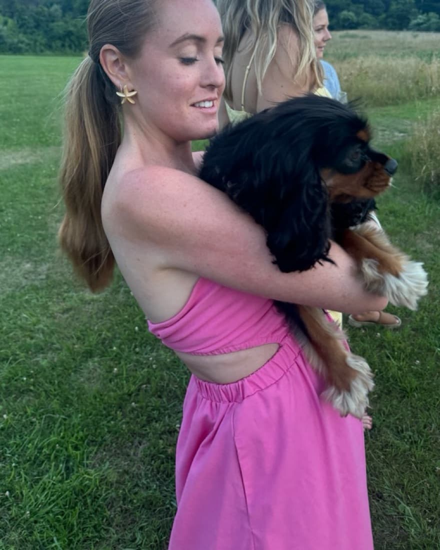Vibrant Fuchsia Strapless Maxi Dress - Image 5