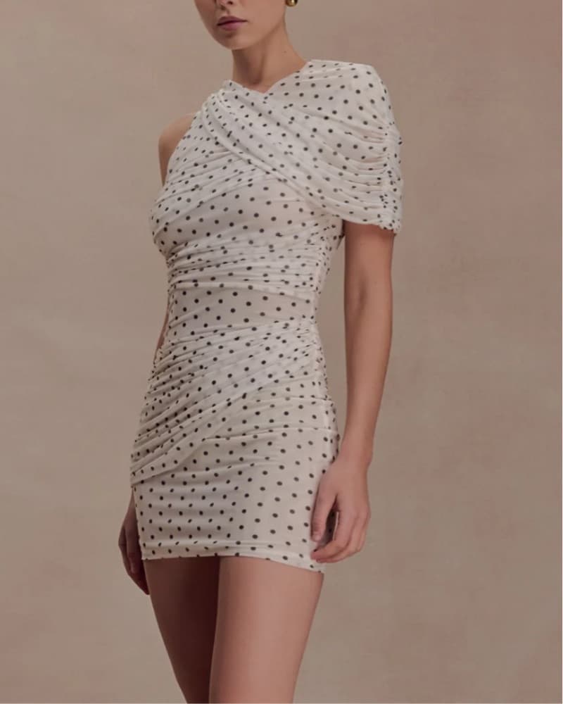 Meshki Podka Dot Dress - Image 3