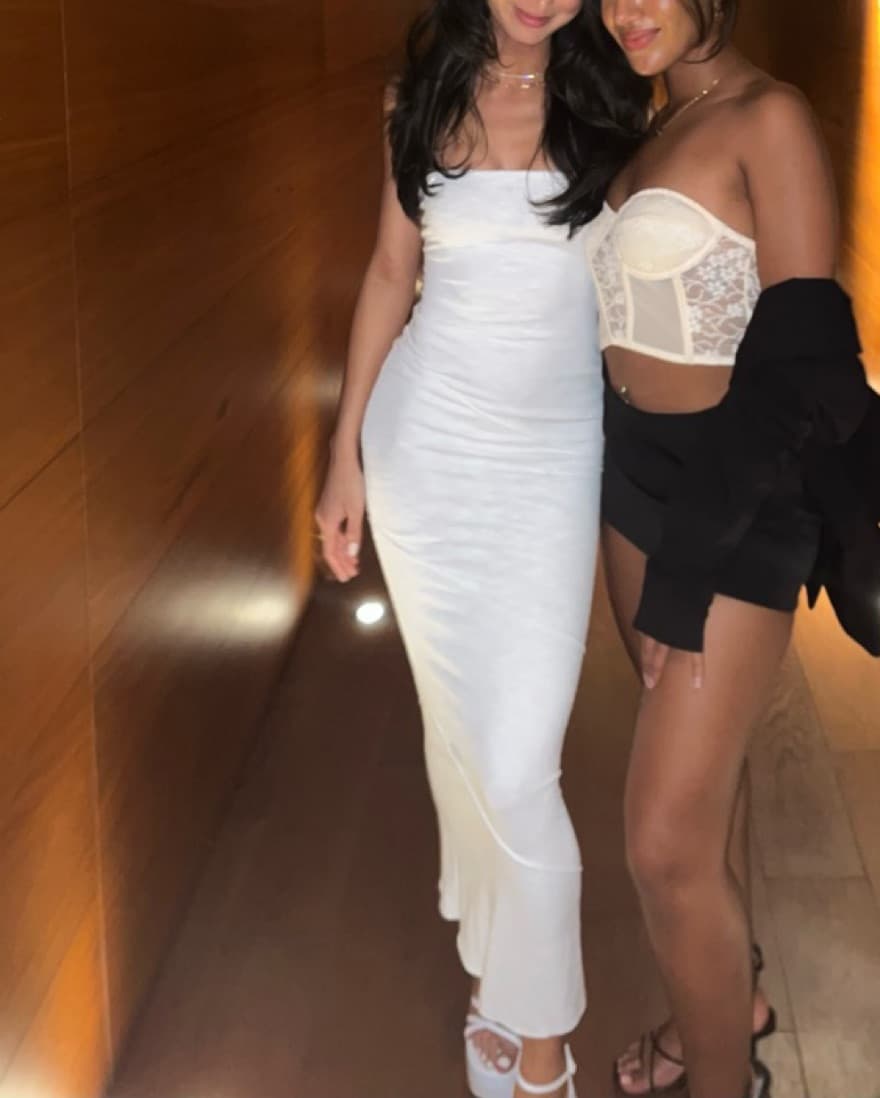 White Bodycon Dress - Image 4