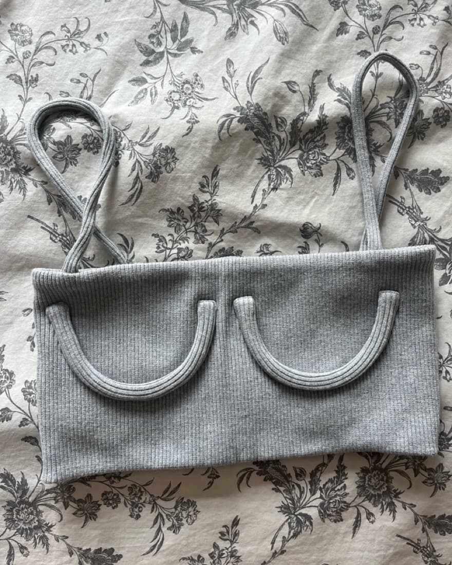 Orseund Iris TUBE TANK HEATHER GREY XS - Image 13