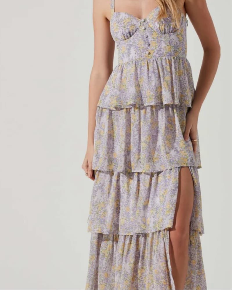 Astr The Label Floral Dress - Image 4