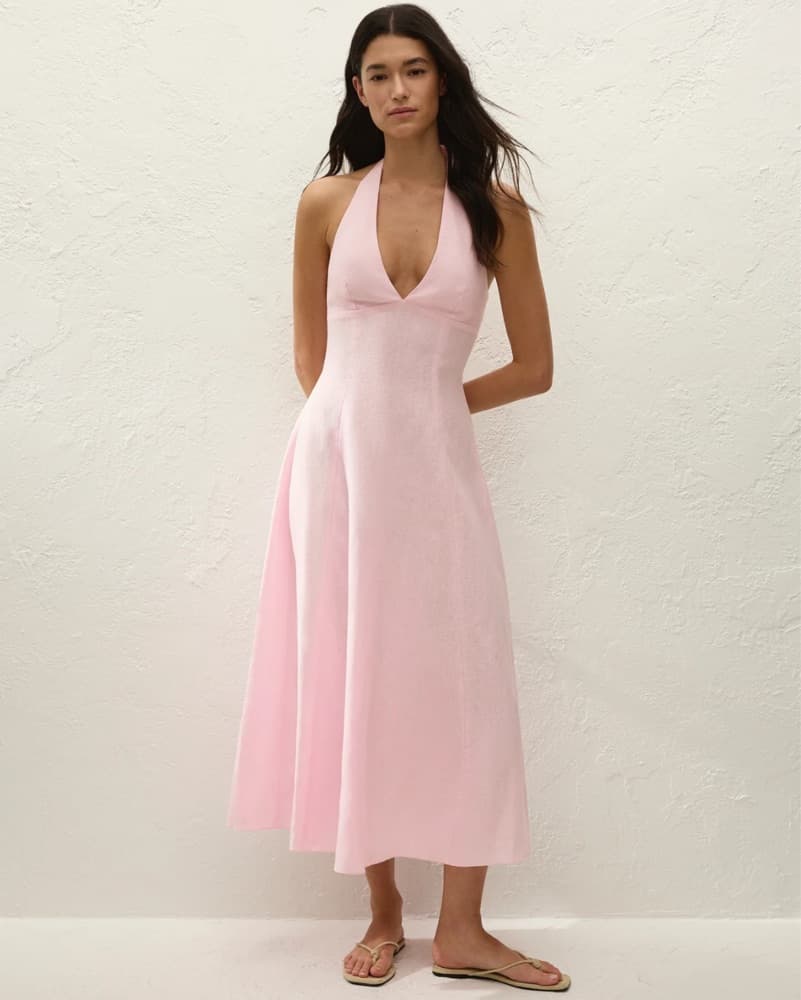 Faithful The Brand Halter Dress  - Image 1