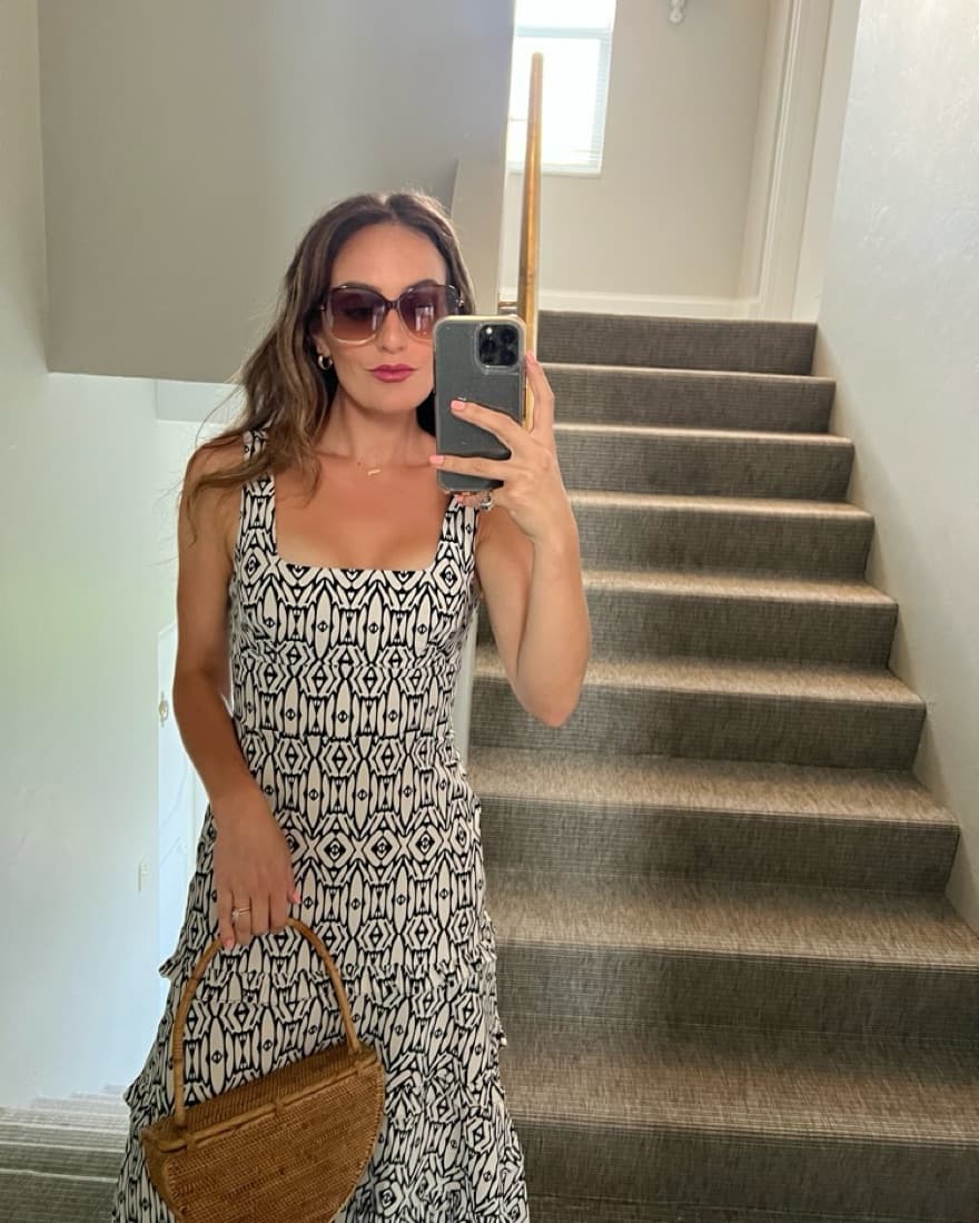 Anthropologie B&W Summer Maxi - Image 2