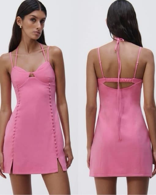 Simkhai Pink Mini Dress - Image 1