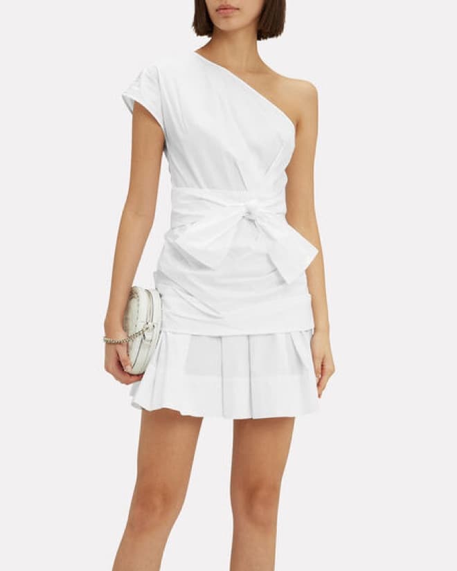 Derek Lam White Mini Dress - Image 2