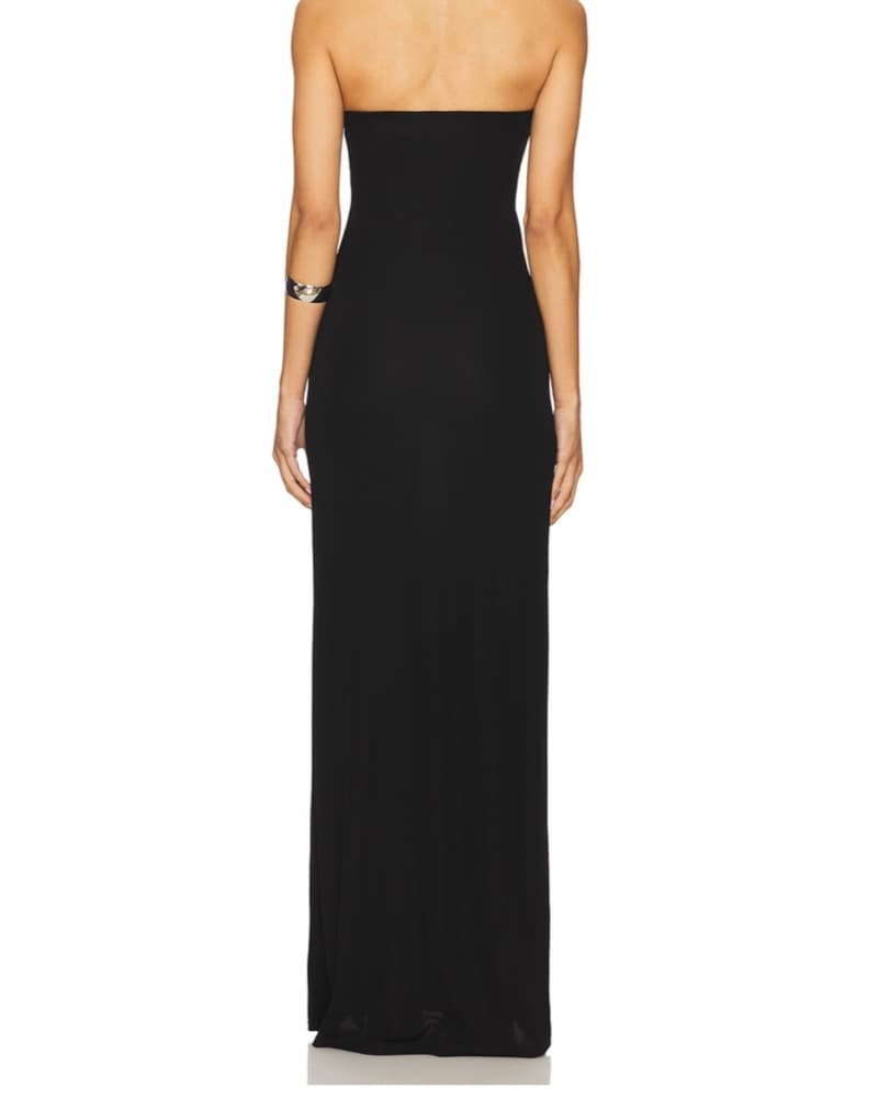 House of Harlow Strapless Maxi With Beaded Detail - Image 3
