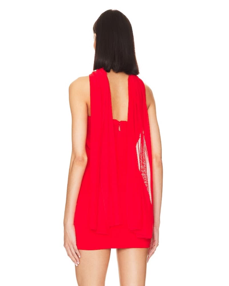 Felina Mini Dress in Red superdown - Image 3