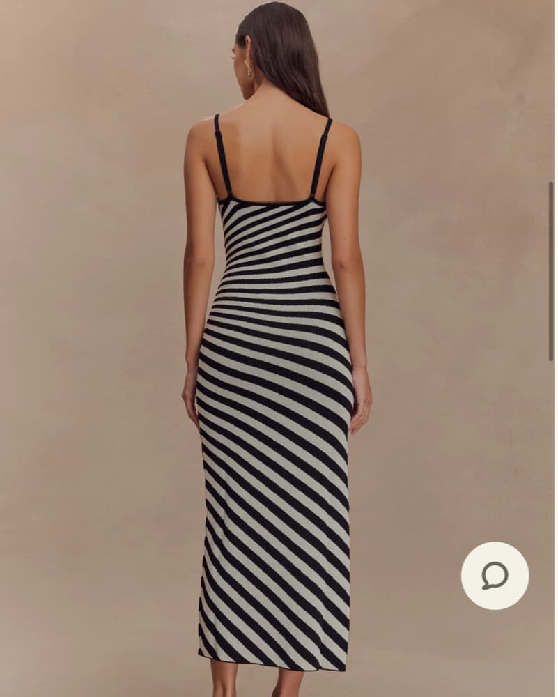 Meshki Striped Knit Midi Dress - Image 2