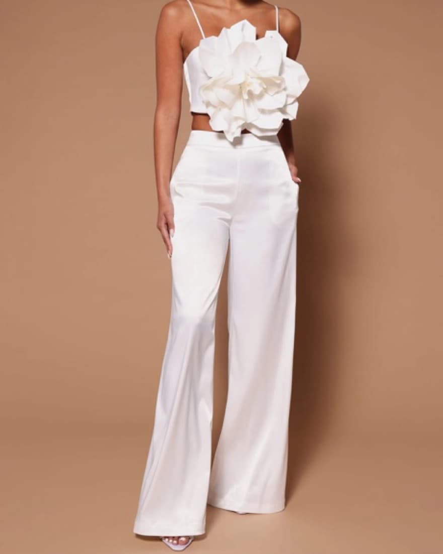 Rosalia Flower Pant Set  - Image 1