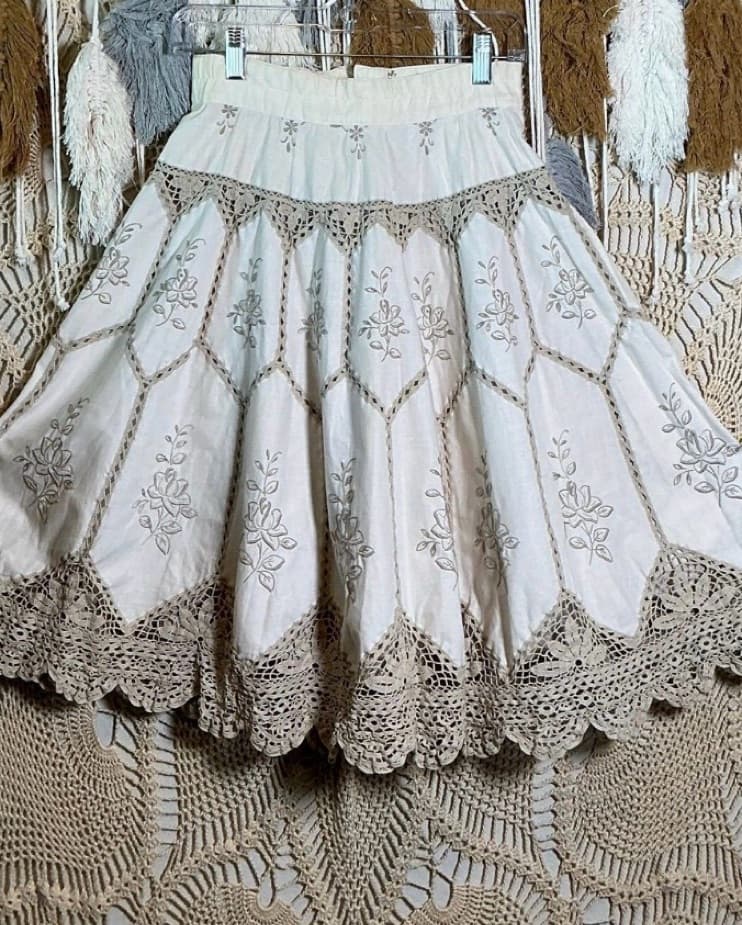Vintage Crochet Skirt - Image 2