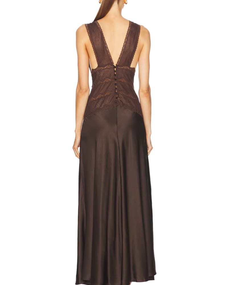 Ronny Kobo Brown Dress  - Image 2