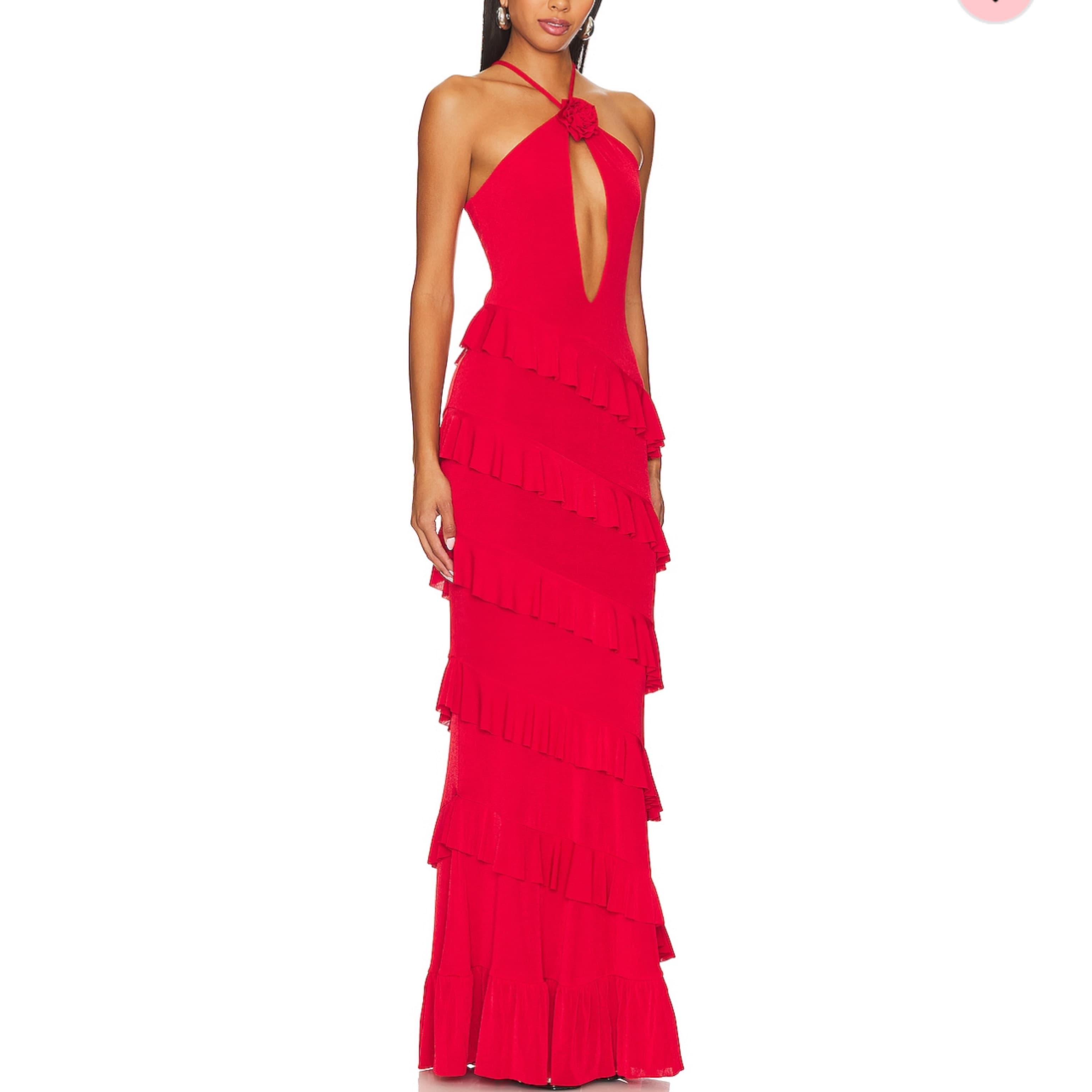 Revolve Red Dress - Image 1