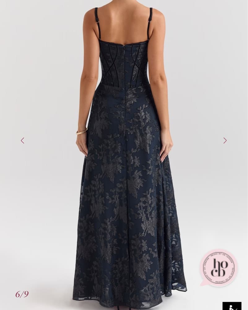 House Of CB Esme Midnight Blue Maxi Dres - Image 6