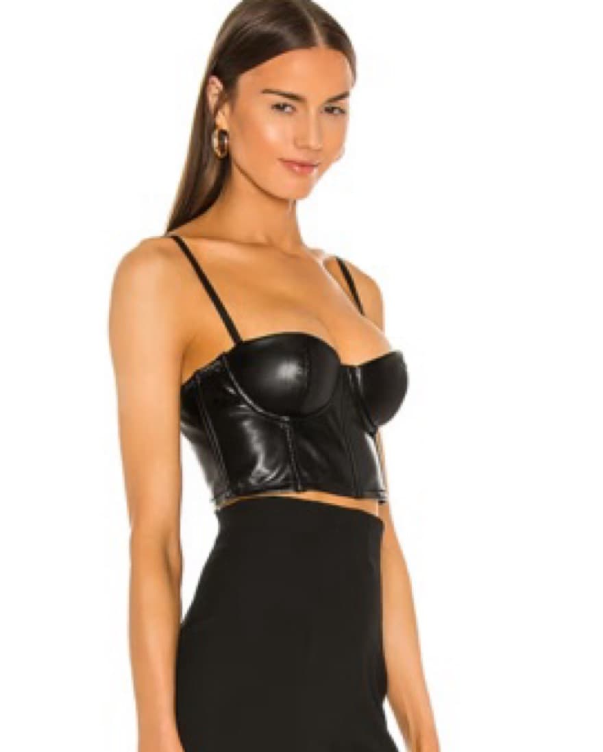 Fleur Du Mal Vegan Leather Bustier - Image 2
