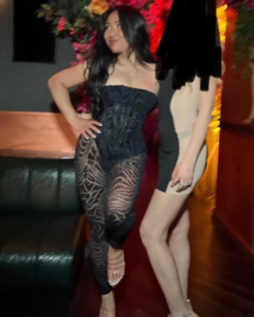 Take A Seat Mesh Jumpsuit - Image 5