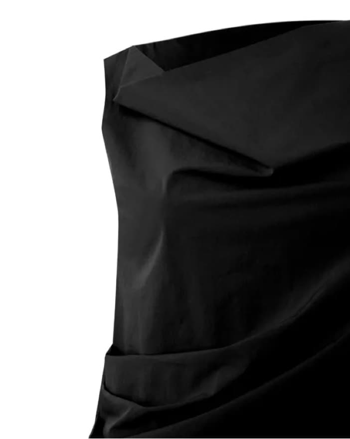 Misci Asymmetrical Ruched Top - Image 3