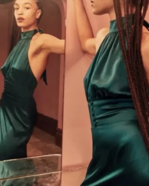 Reformation Emerald Kailey dress - Image 3