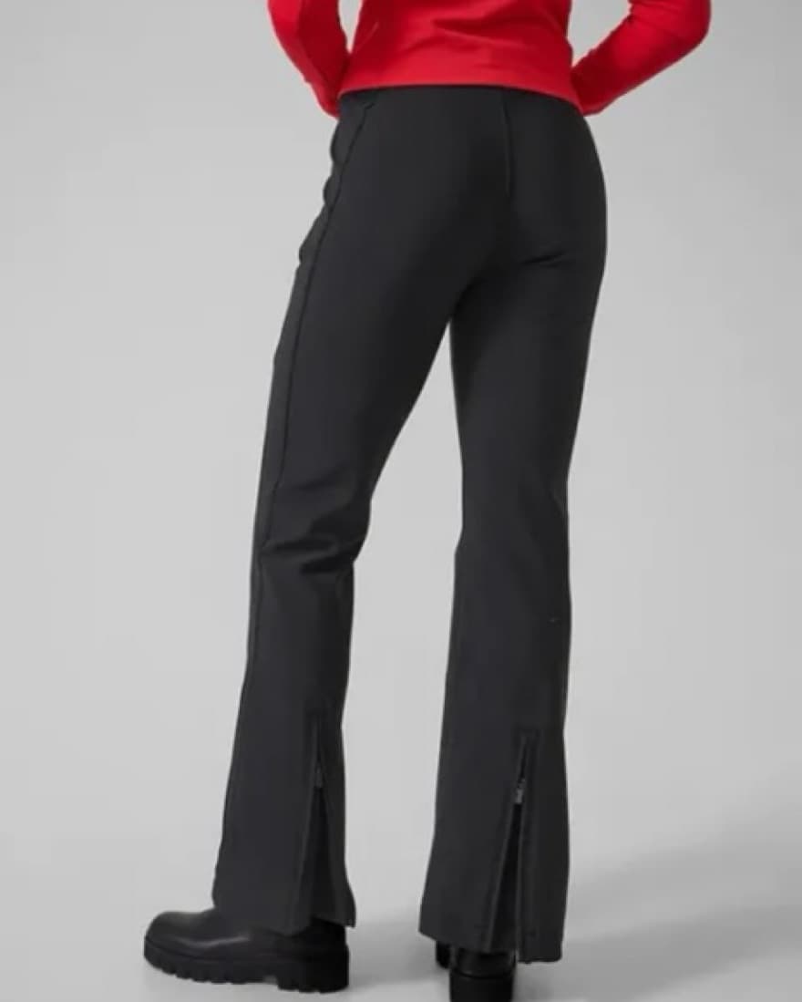 Cute Belted Ski Jacket & Pant Set - Image 3