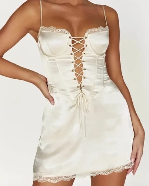 Meshki Kalila Corset Mini Dress - Image 1