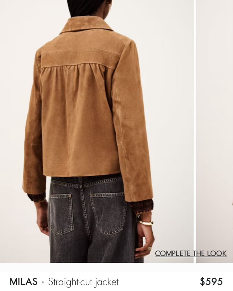 Ba&sh Milas Suede Jacket - Image 2