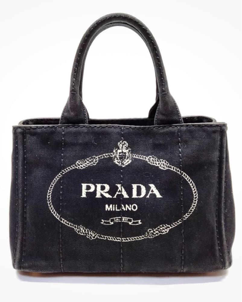 Prada Canvas Black Vintage Bag - Image 1