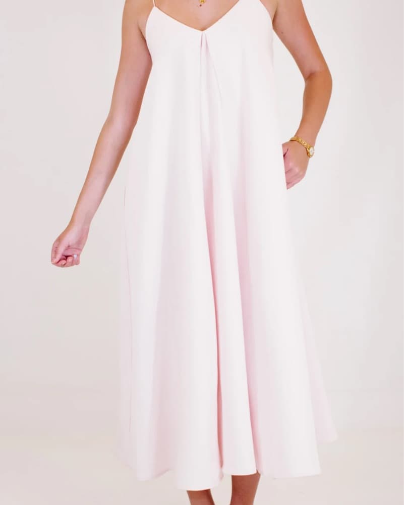 Maxi Pink Dress - Image 1