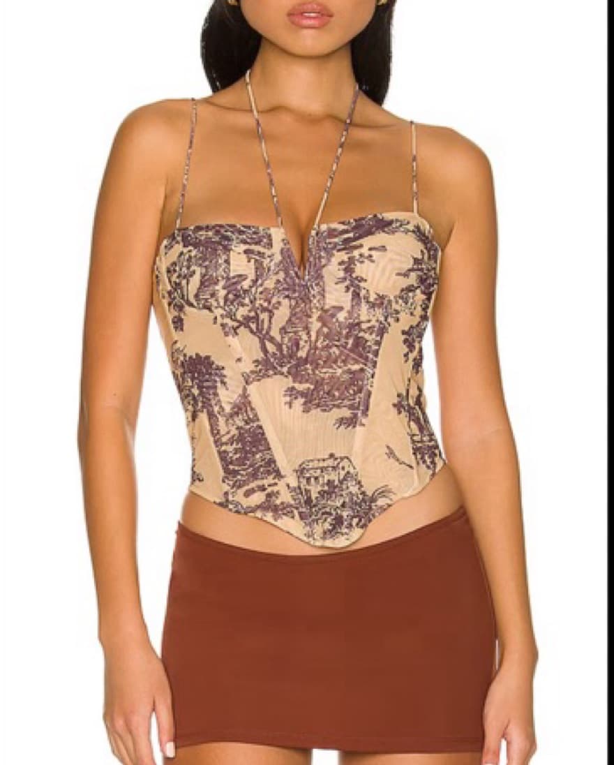 Miaou Mia Corset In Aphex - Image 2