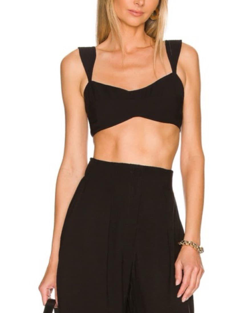 Revolve Cropped Corset Top - Image 2