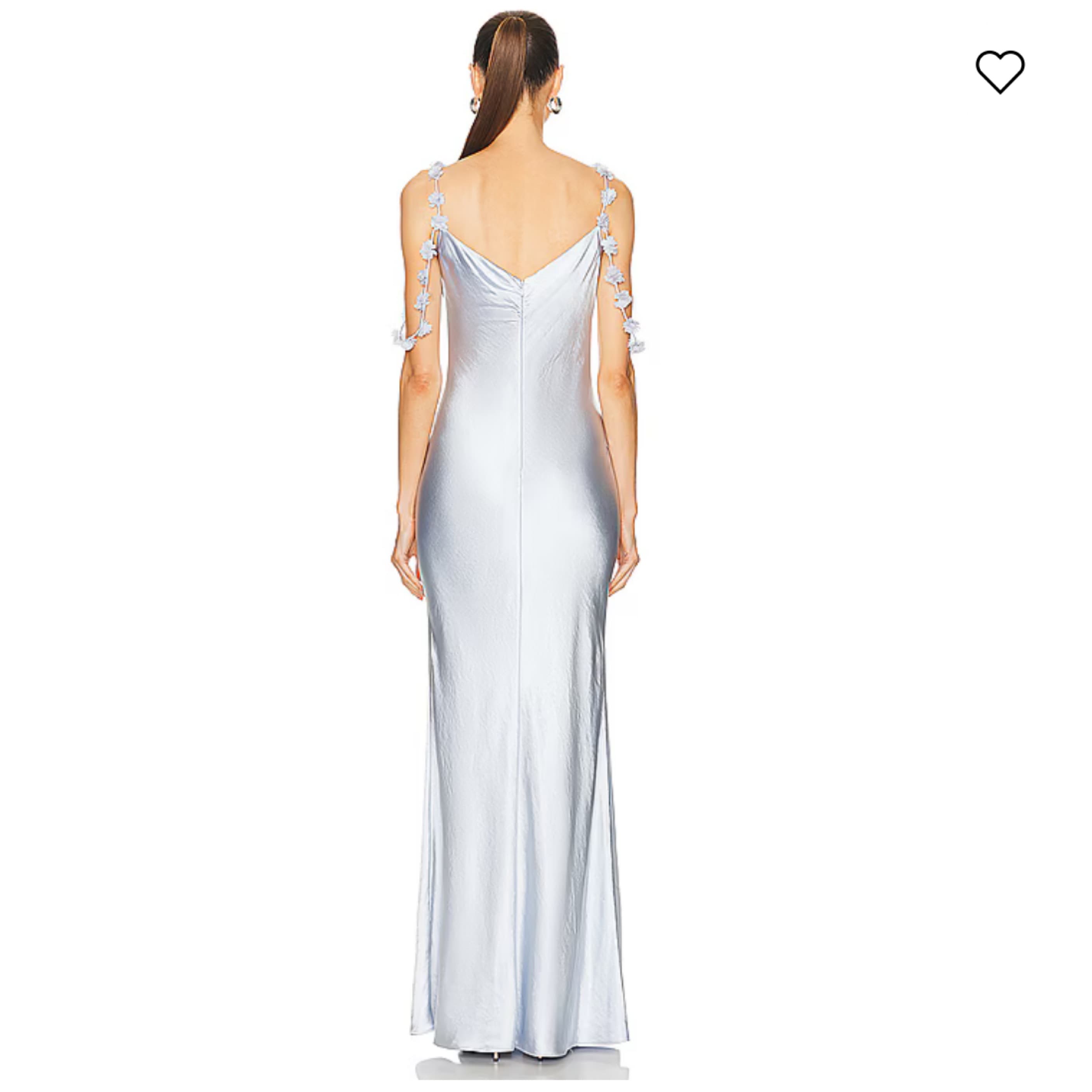 FWRD - Pale Blue Formal Dress - Image 4