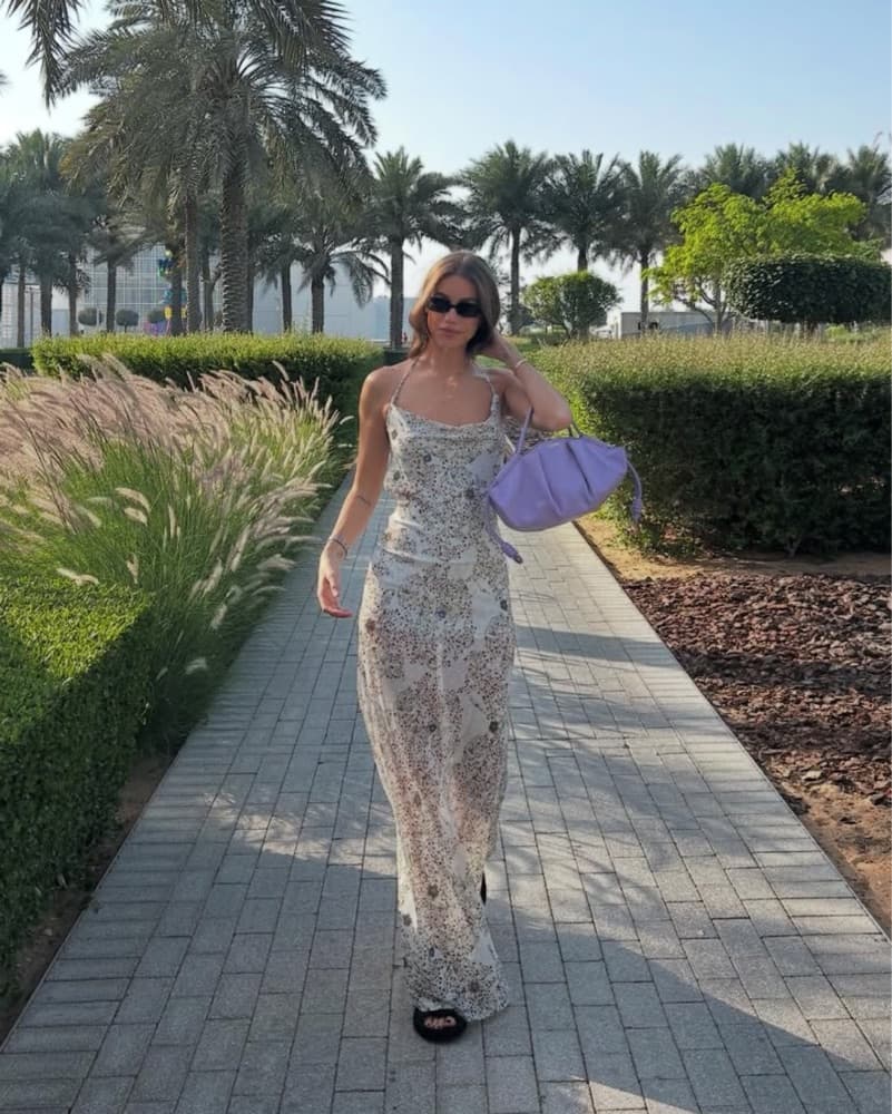 Siedres Boho Maxi Dress - Image 1