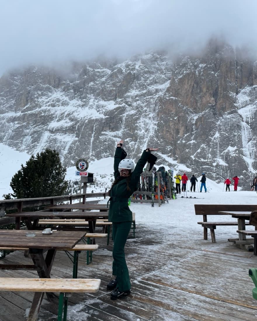 Halfdays Ski suit XS - Forest Green - Image 2