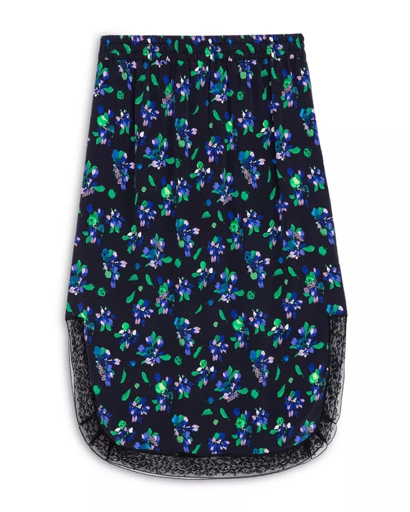 Zadig & Voltaire Jozy Bianca Silk Skirt - Image 2