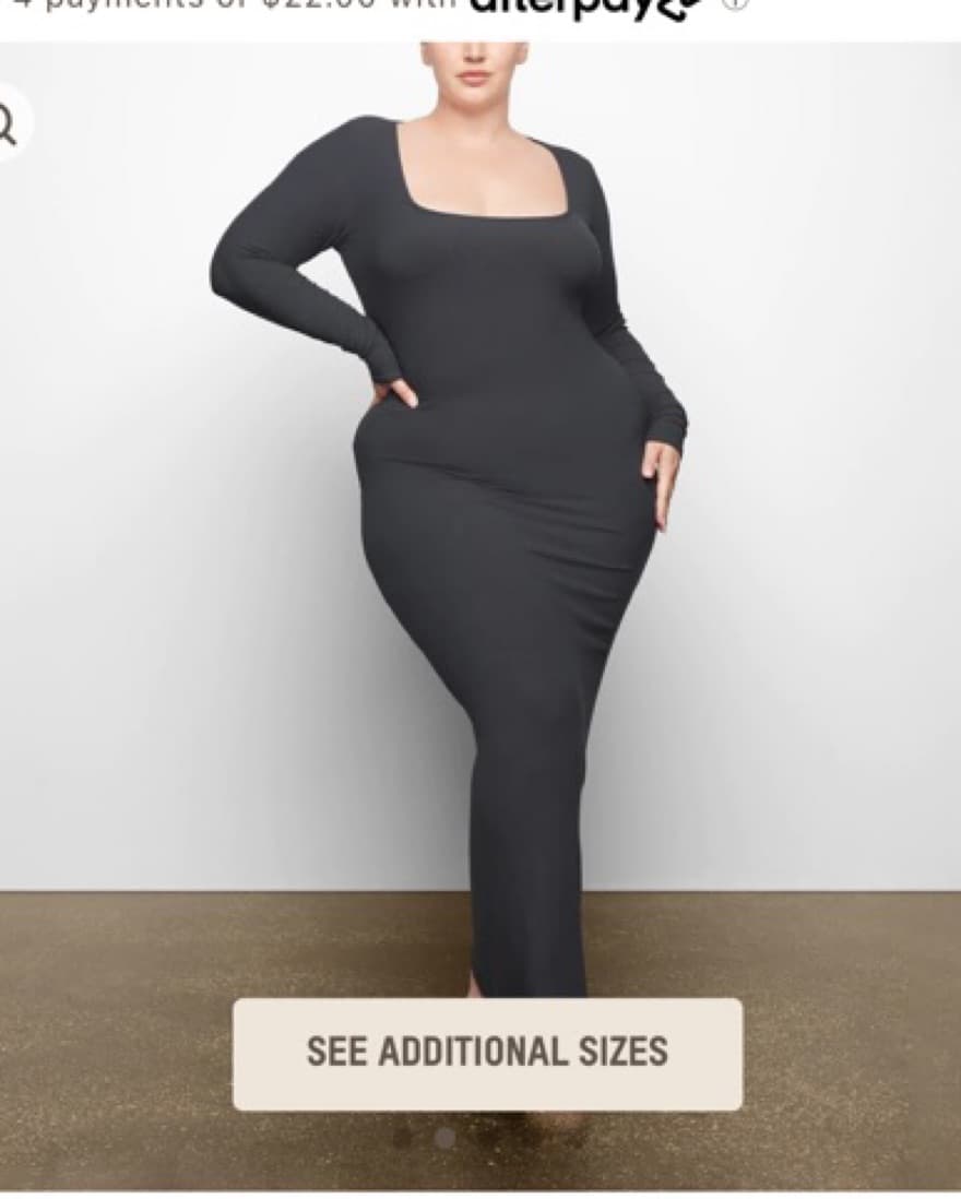 Skims Soft Lounge Long Sleeve Dress - Image 2