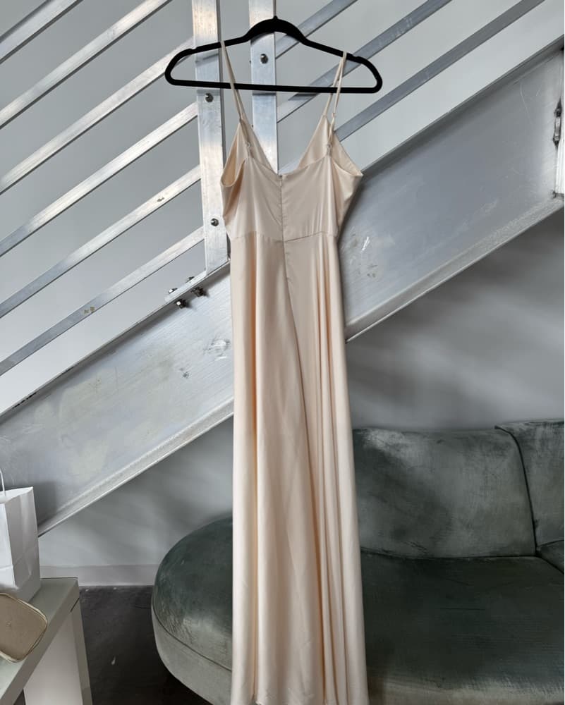 Elegant Satin Slip Dress - Image 6
