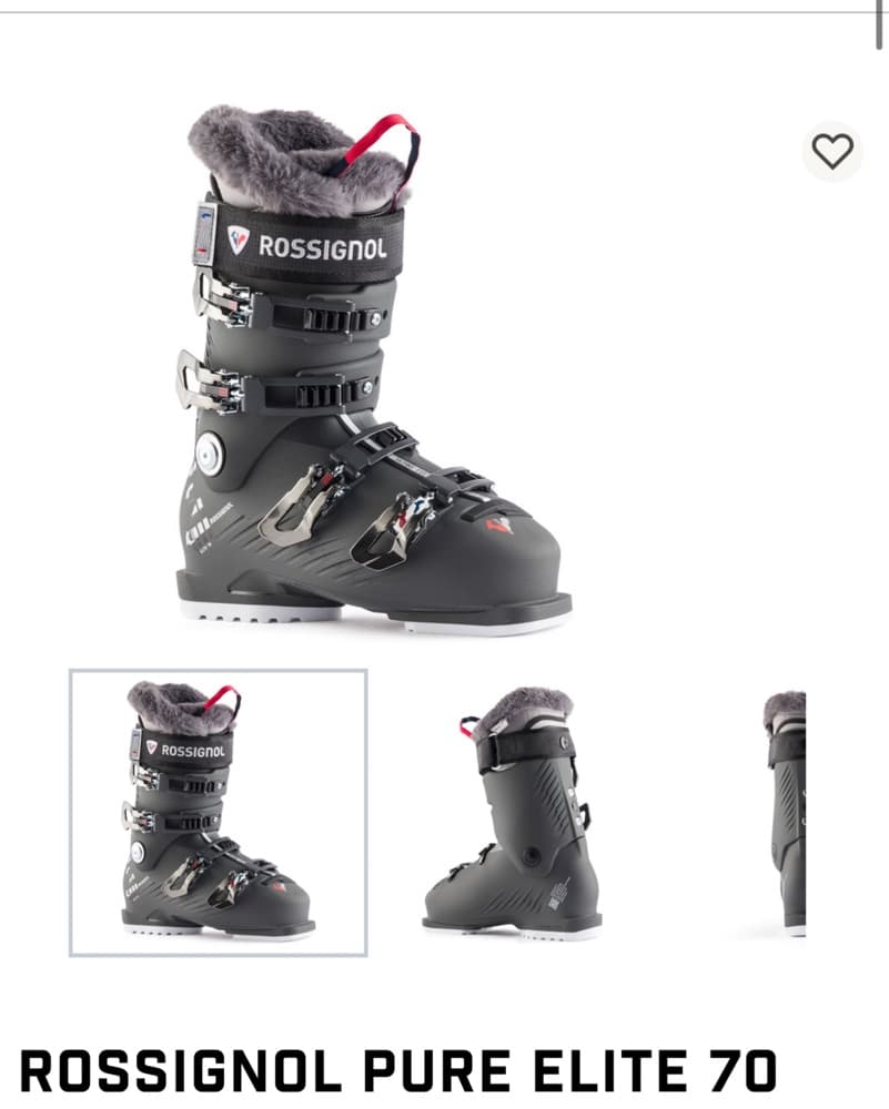 Skis + Poles + Goggles+helmet And Boots  - Image 4