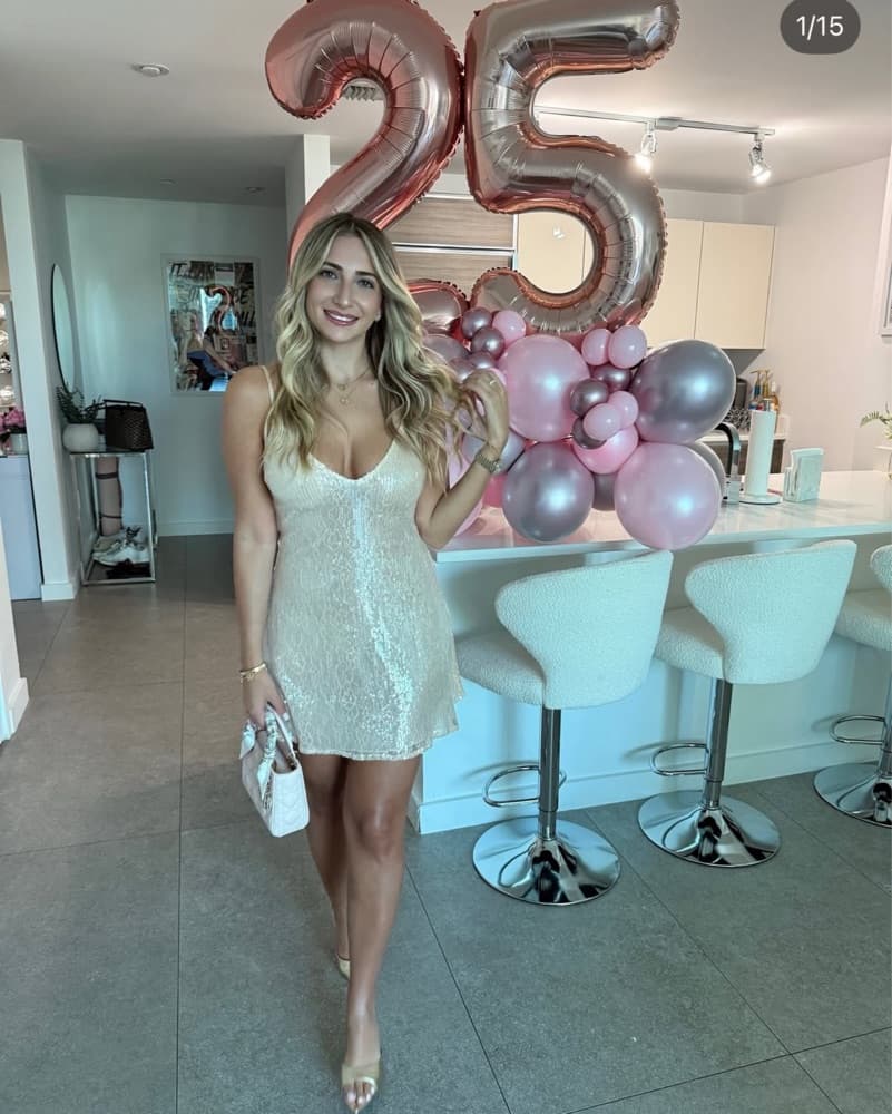 Oh Polly Sparkley Mini Dress - Image 1