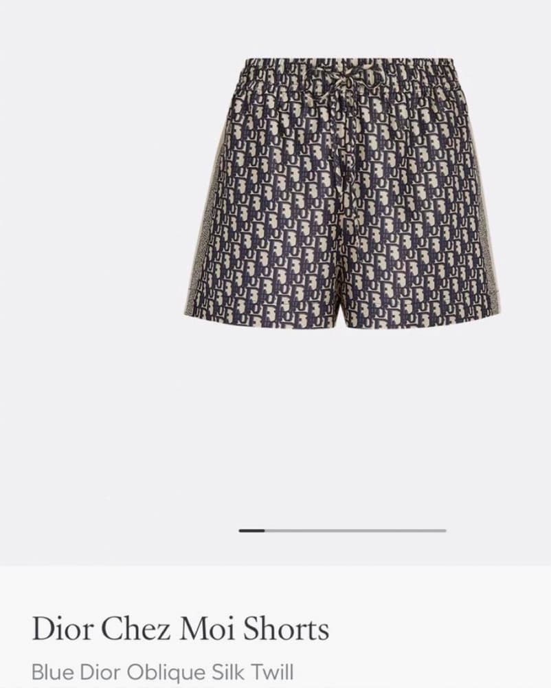 Christian Dior Chez Moi Shorts  - Image 1