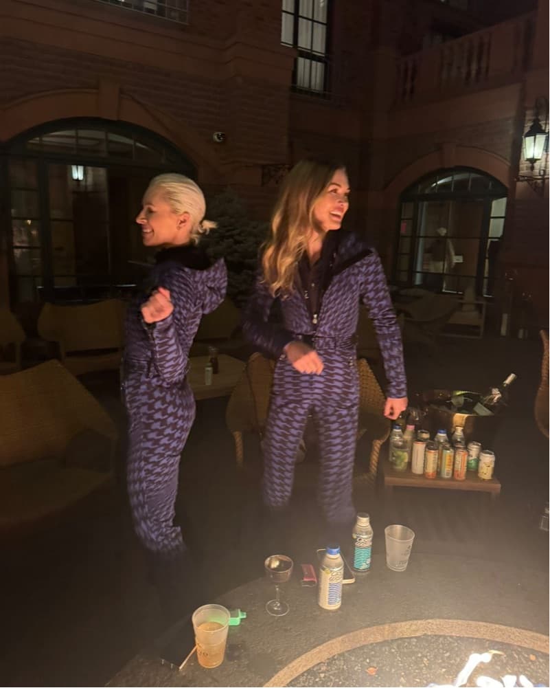 Perfect Moment Blue Luxe Ski Suit - Image 6