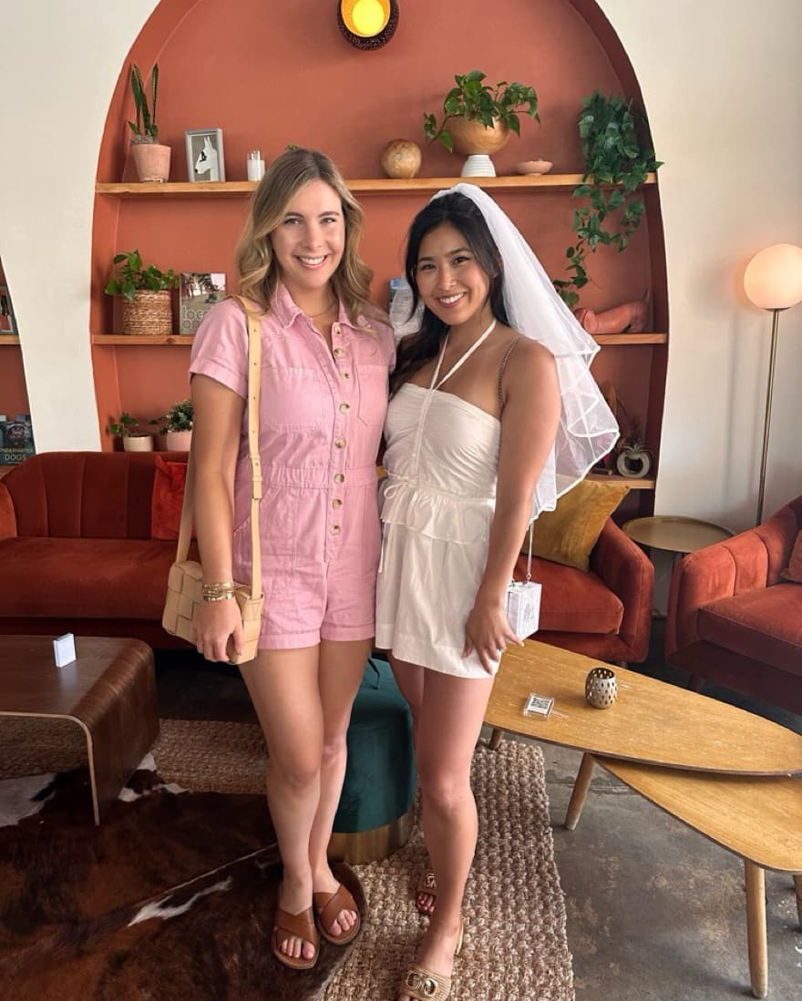 Pink Denim Romper - Show Me Your Mumu - Image 3