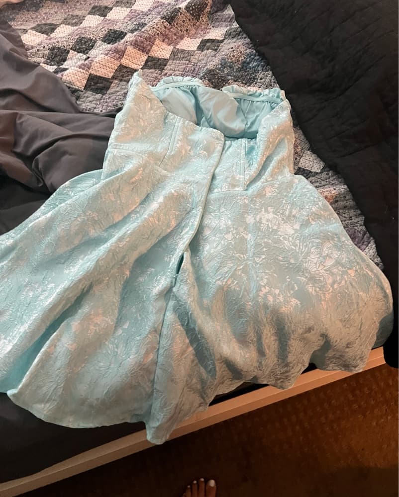 Selfie Leslie Blue Mini dress  - Image 4