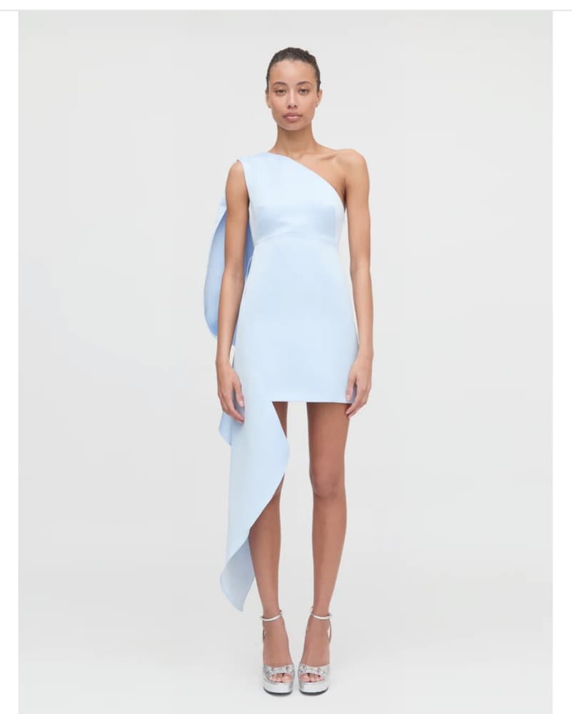 NEW Light Blue One-Shoulder Hill house Eden dress - Image 1