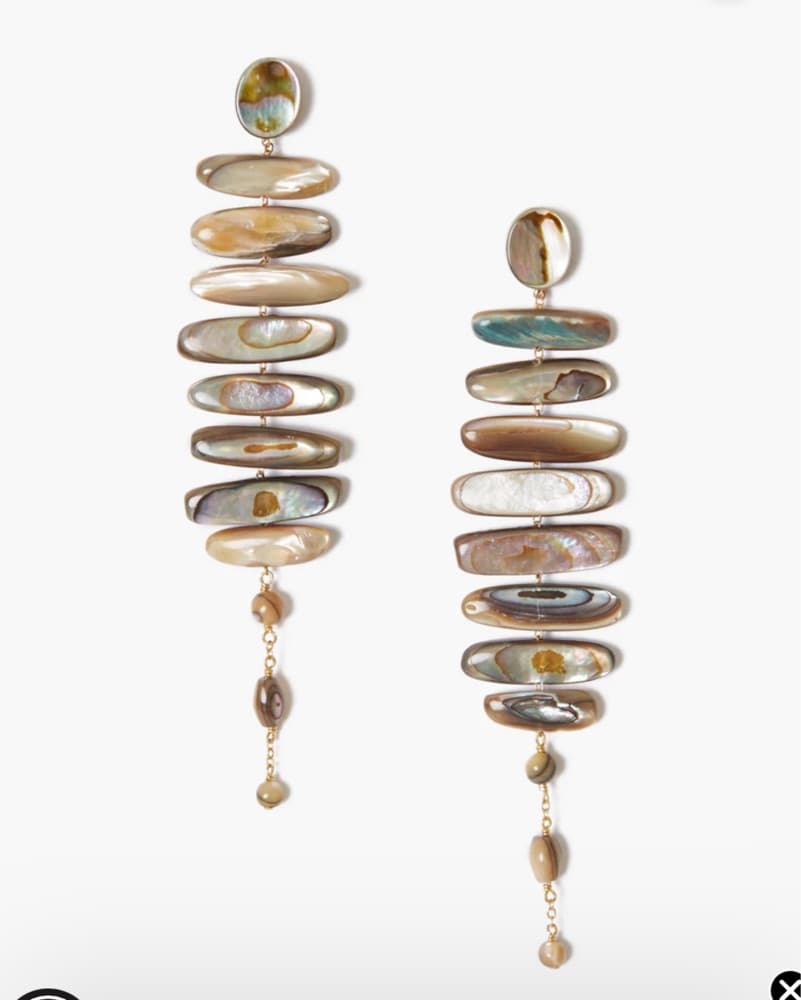 Mizumi Abalone Earrings - Image 1