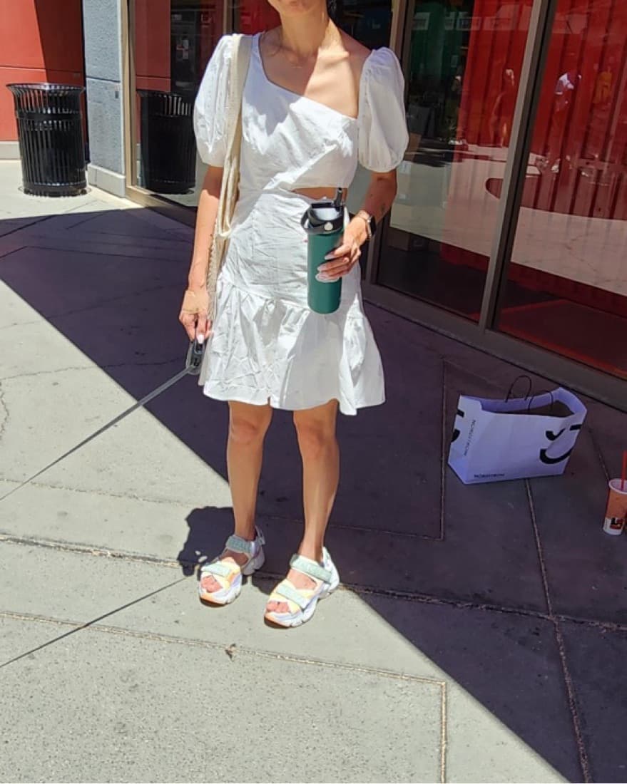 Astr The Label White Cutout Dress - Image 2