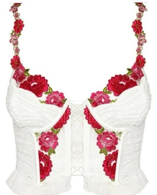 For Love & Lemons Floral Bustier  - Image 3