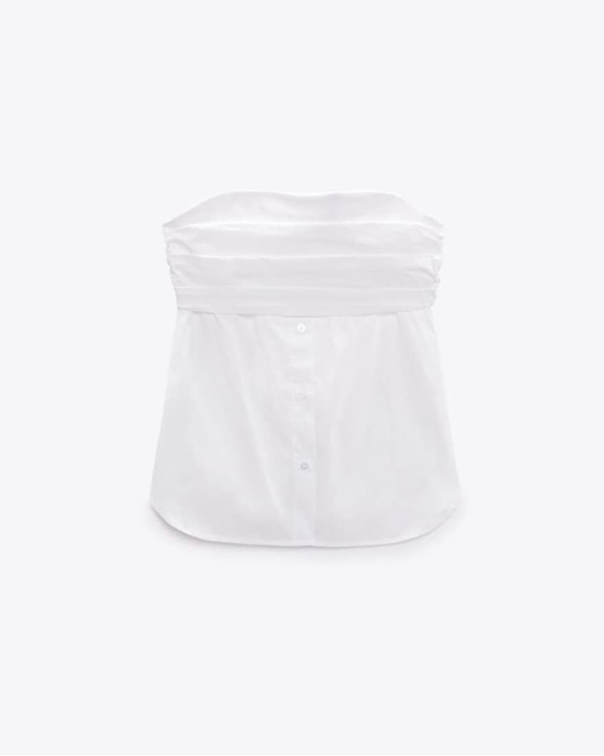 strapless White Top - Image 1
