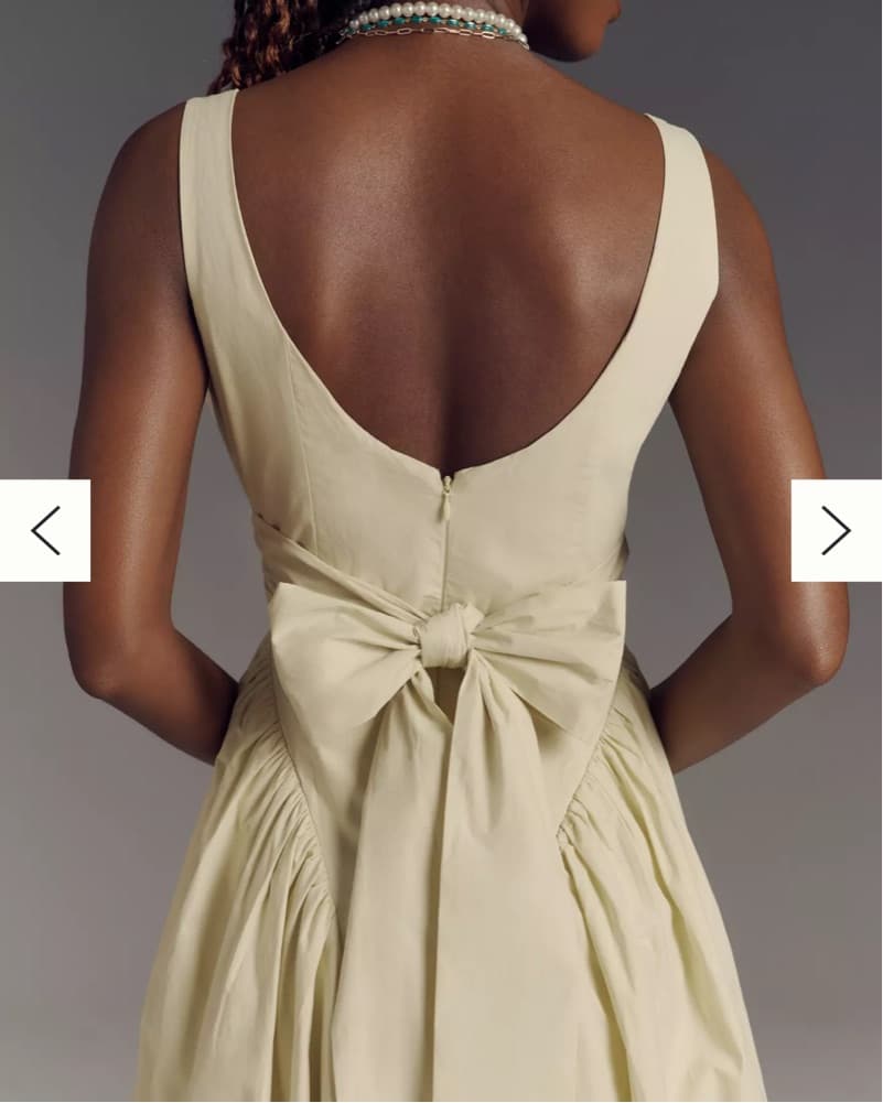 ASTR The Label Basque-Waist Midi Dress - Image 4
