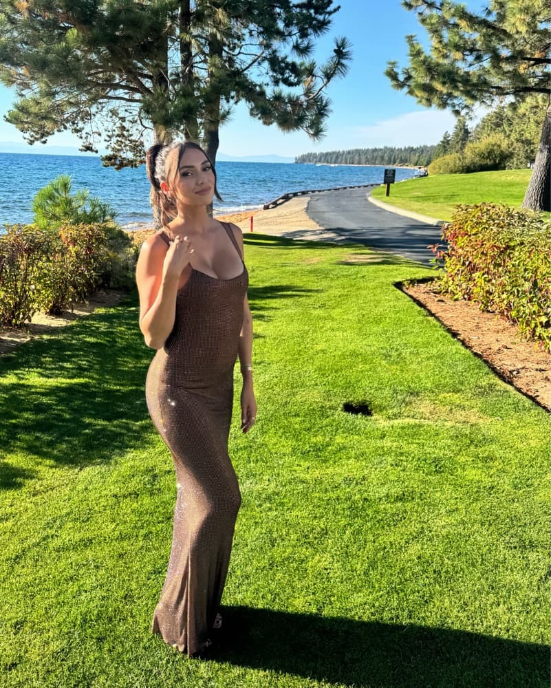 Meshki Hot Fix Maxi Dress - Image 1