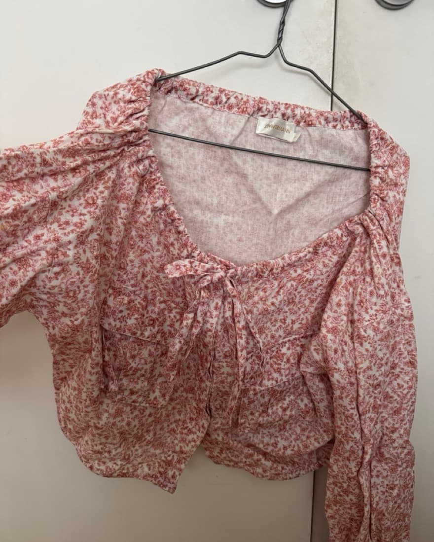 Zimmermann Linen Blouse  - Image 3